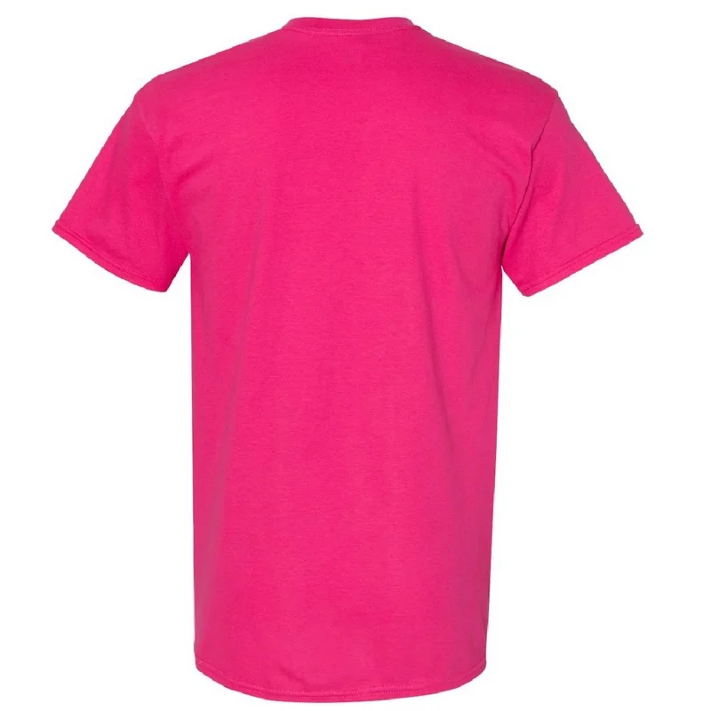  Camiseta Básica De Manga Corta Gildan zwaar katoen 100% Algodón Gordo
