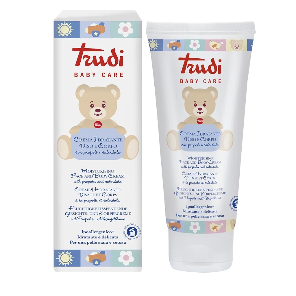 TRUDI BABY CARE Trudi Baby C Hydraterende crème voor gezicht en lichaam 100 ml Voor de gevoelige babyhuid