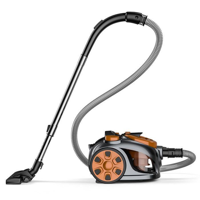 Powerful 3300W Bagless Vacuum Cleaner for Home, Floors, Carpets, and Pet Hair; 3L Dustbin; Quiet Operation; Washable Filter