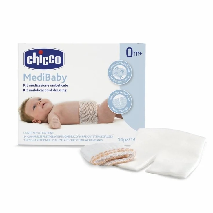 CHICCO Conjunto de curativo umbilical Chicco