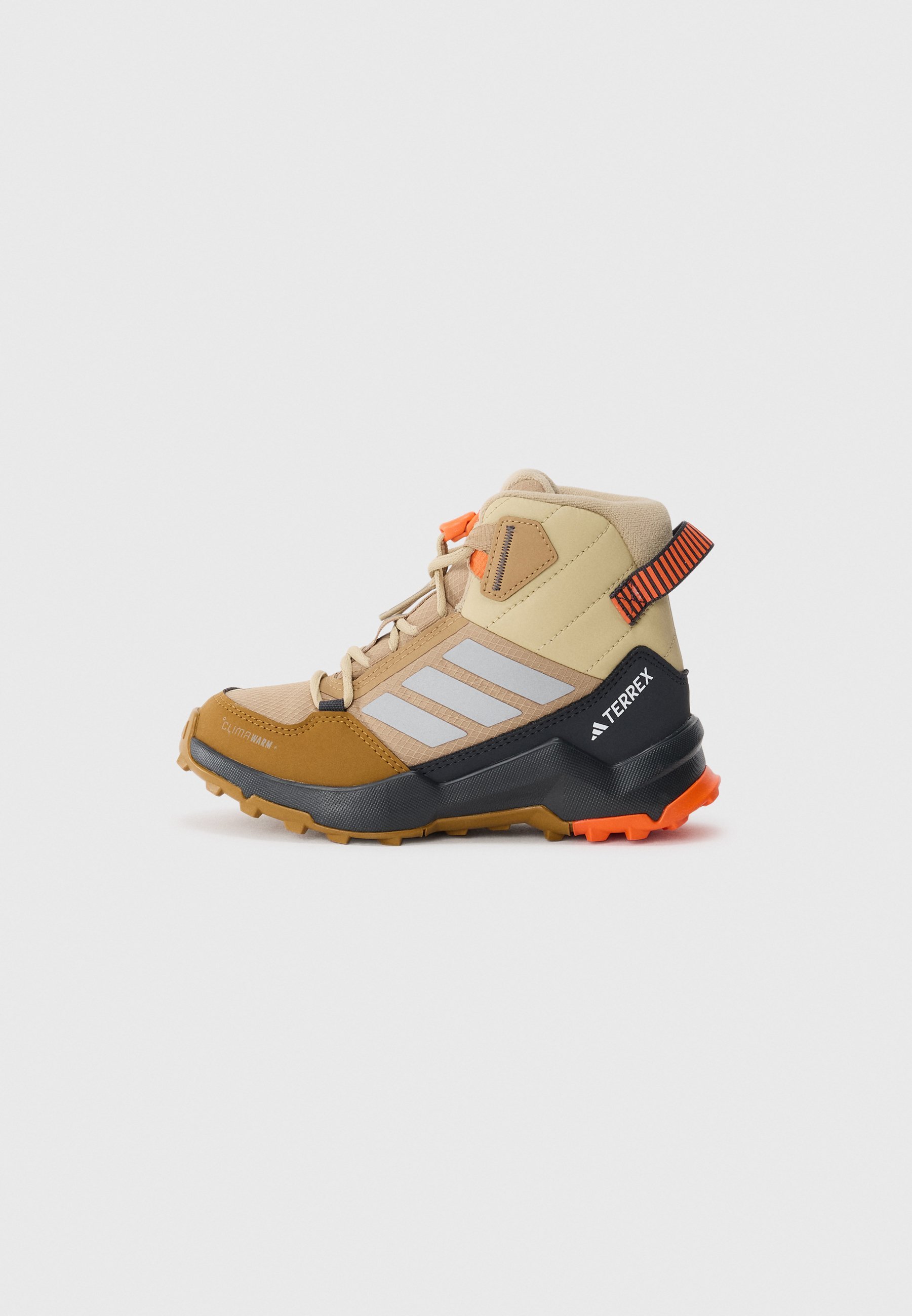 Adidas Terrex UNISEX - Scarpe da trekking - cartone/argento opaco/arancione semi-impatto