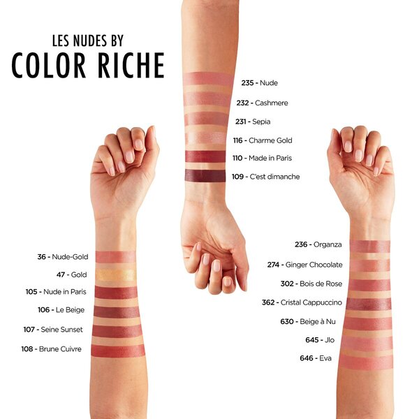L'Oréal Paris Color Riche 108 Copper Brown Satin Lipstick