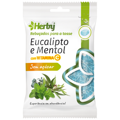 Herby Eukalyptus ja Mentoli Yskäntipat, Luomu Yskäntipat, 60g