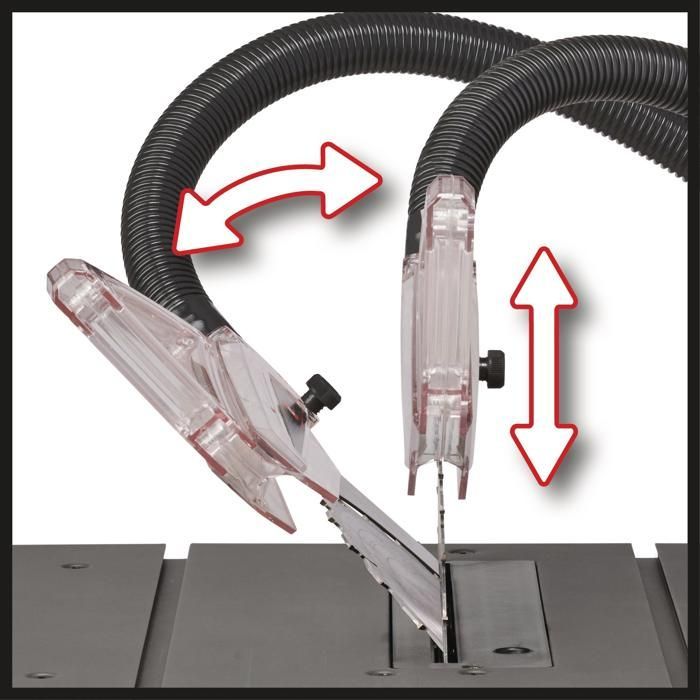 Serra de mesa Einhell TC-TS 2025/2 U (2000 W, batente de ângulo +/- 60°, extensões laterais)
