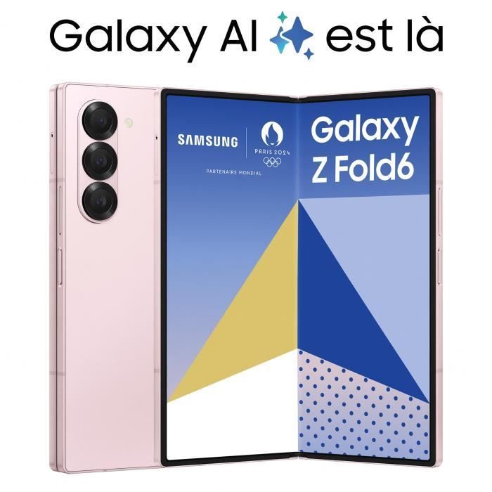 SAMSUNG Galaxy Z Fold6 Smartphone Pink 1TB