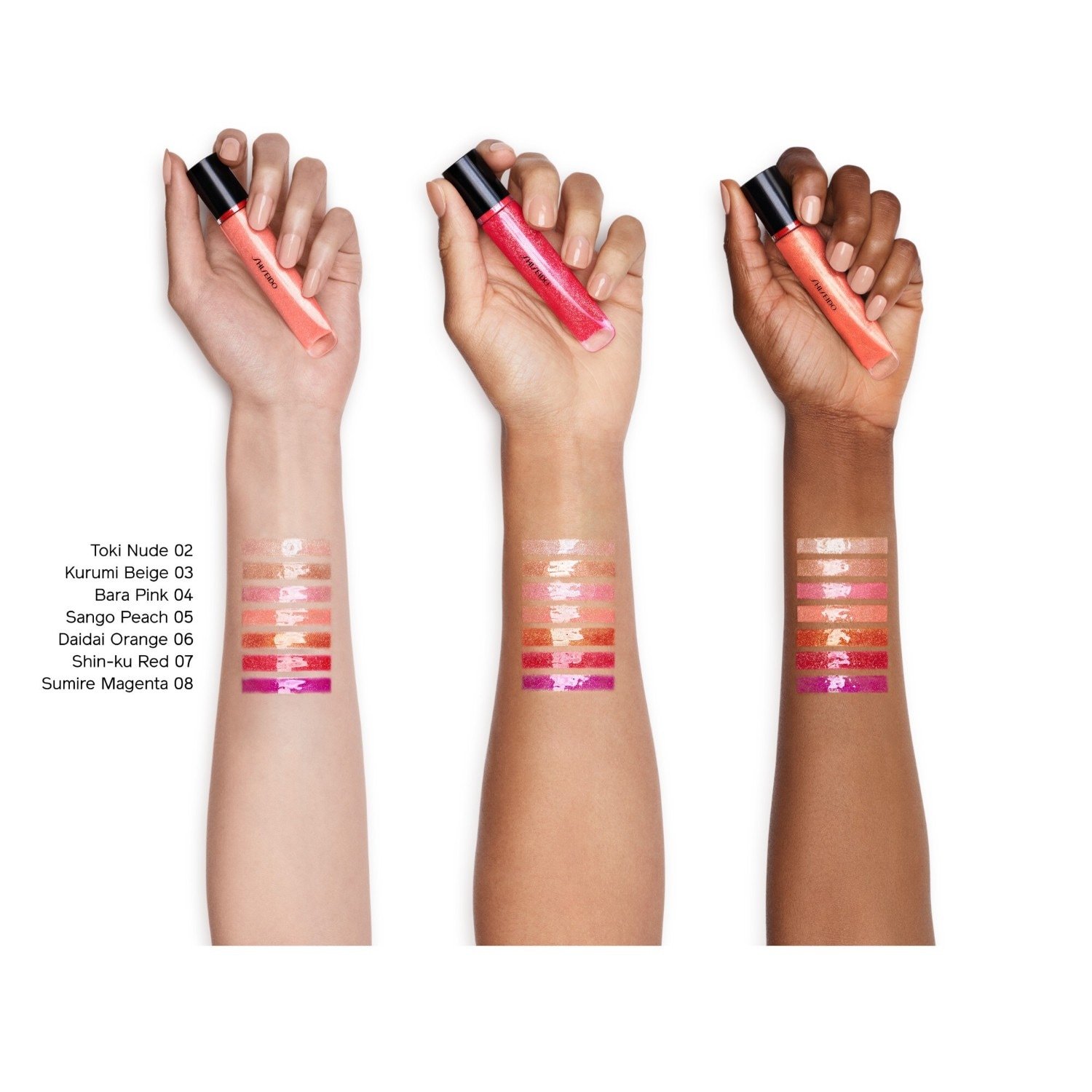 Shiseido lūpų blizgis Schimmer-Gel-Gloss - 9 g