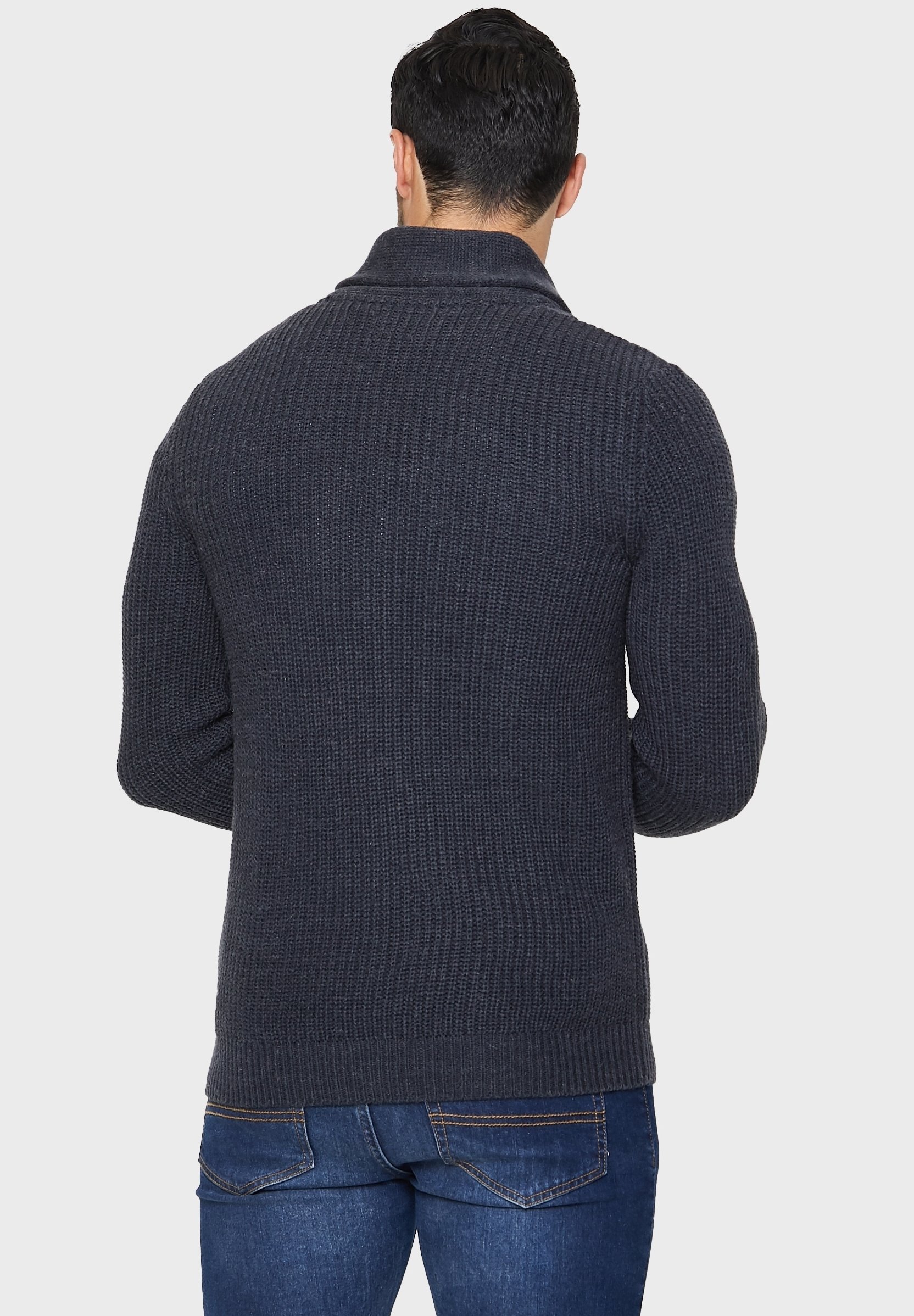 Versleten trui - blauw
