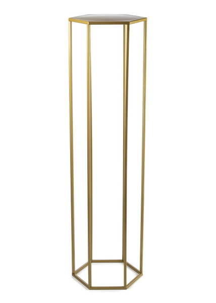 Kwietnik stojak na kwiaty złoty 100 cm GLAM