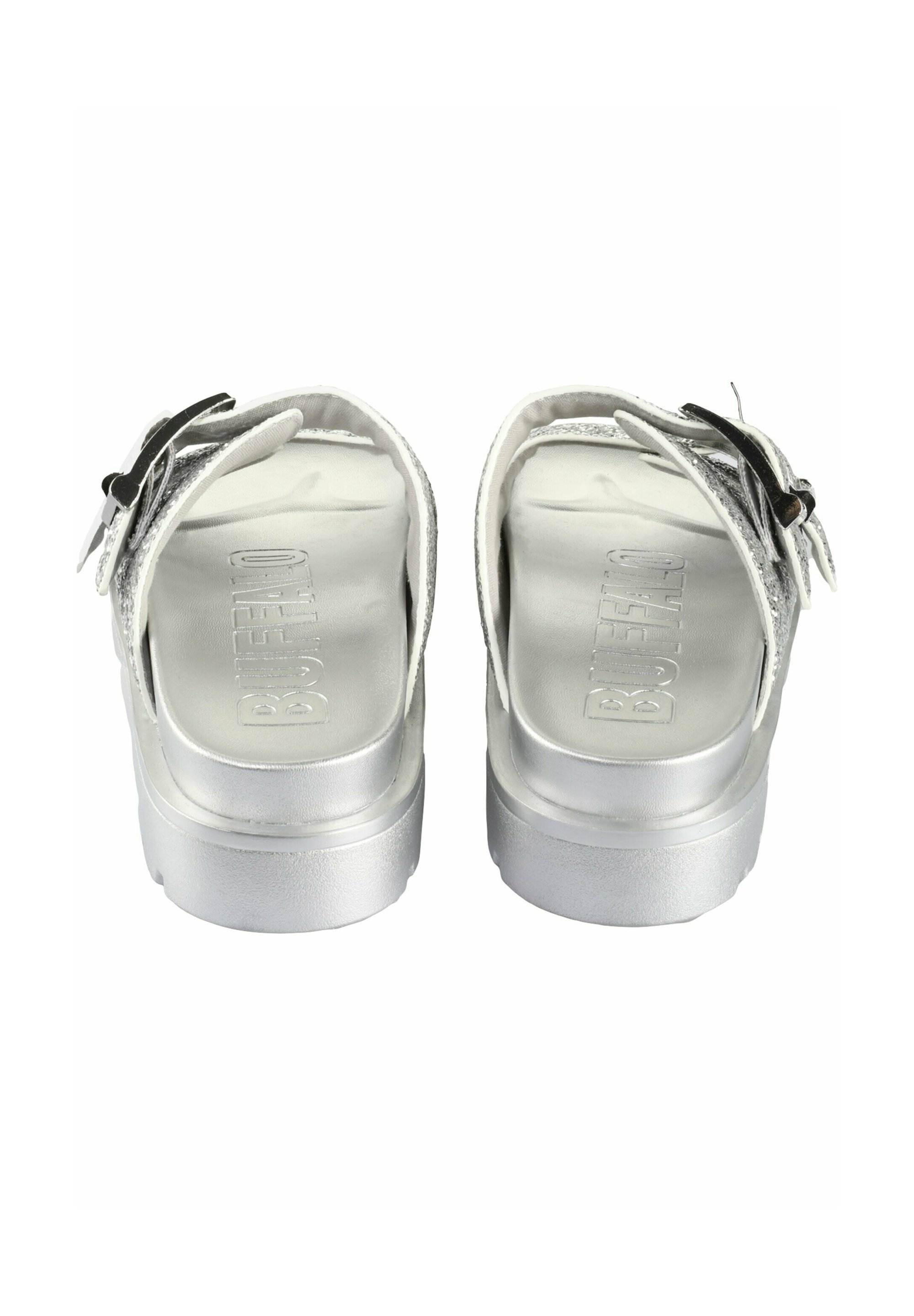 Buffalo RAYA ARI GLAM - Slippers - sølvfarget