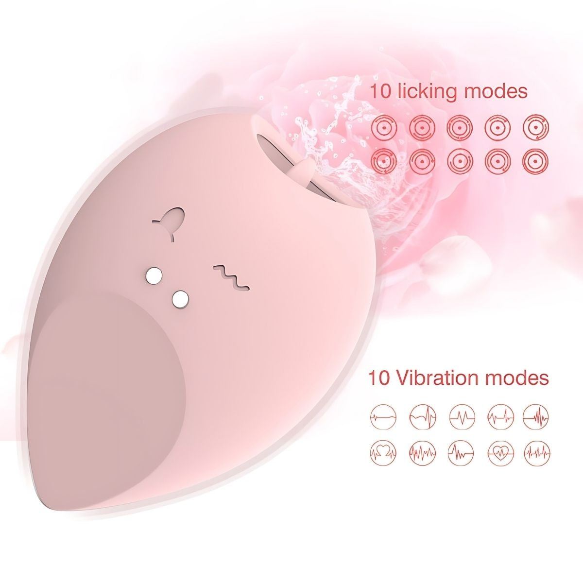 Intima Erotic aksesuārs - vibrators laizāmajiem pilieniem - 1 gab.
