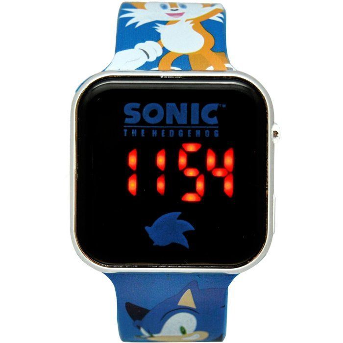 Montre LED - KIDS LICENSING - Sonic - Dès 4 ans - Bleu