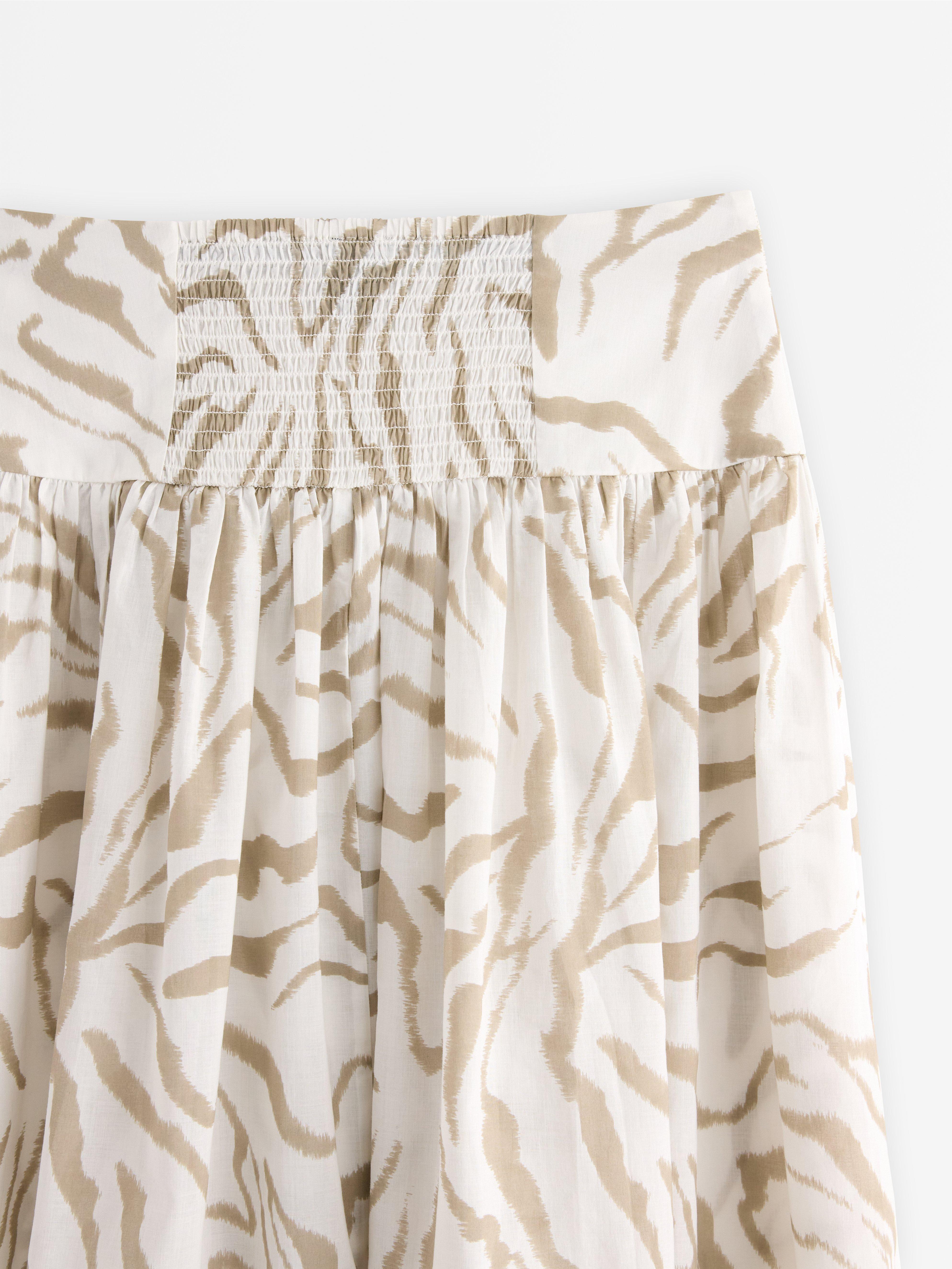 Maxikjol Beige clair poudré