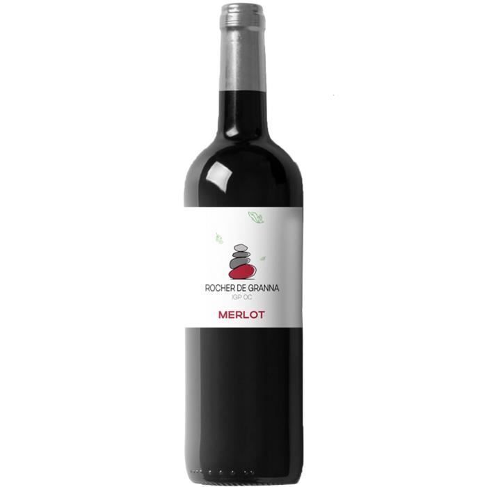 Rocher de Granna Oc Merlot - Vino Tinto Languedoc