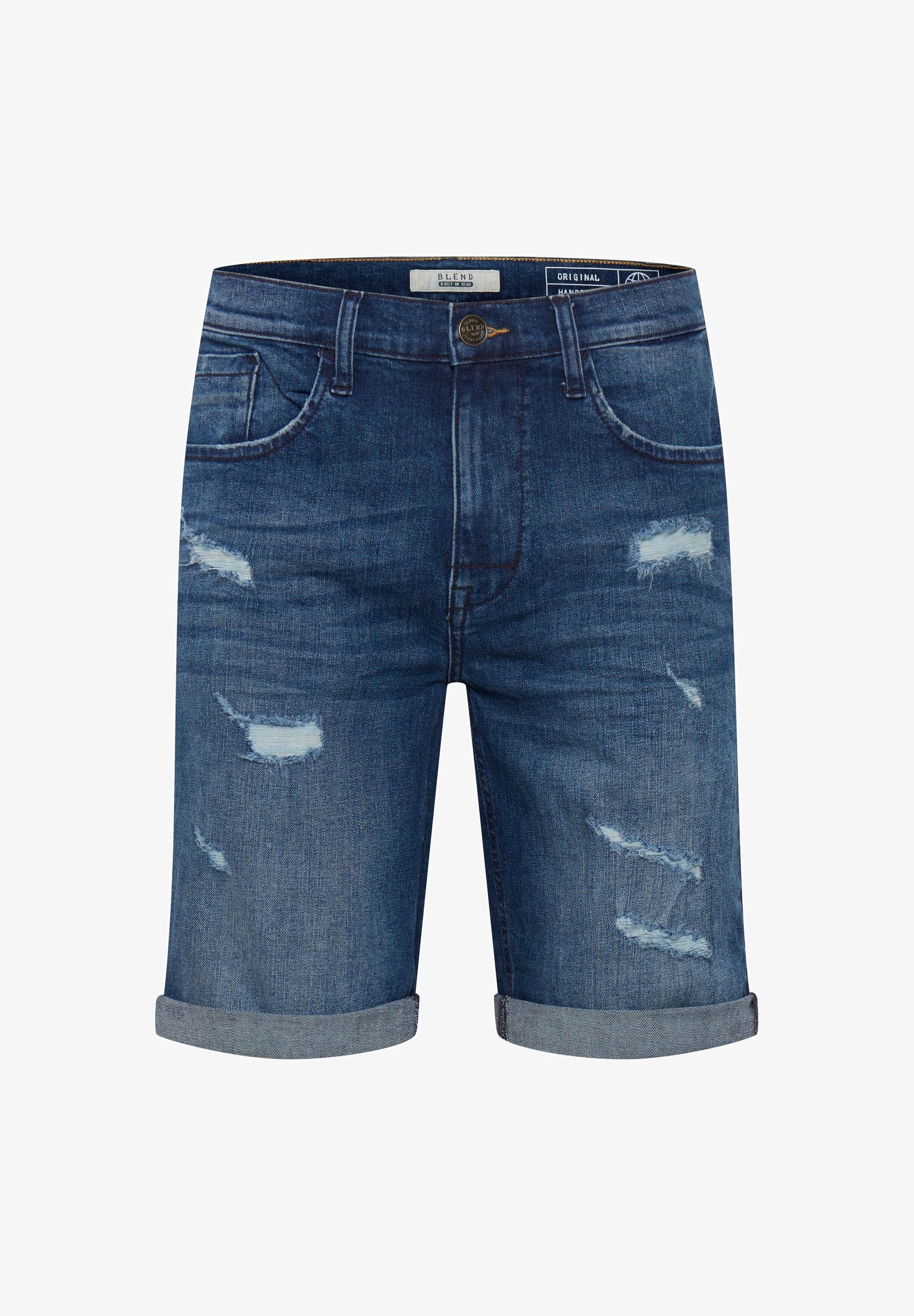 Blend BHDENIZ - Denim shorts - donker denim
