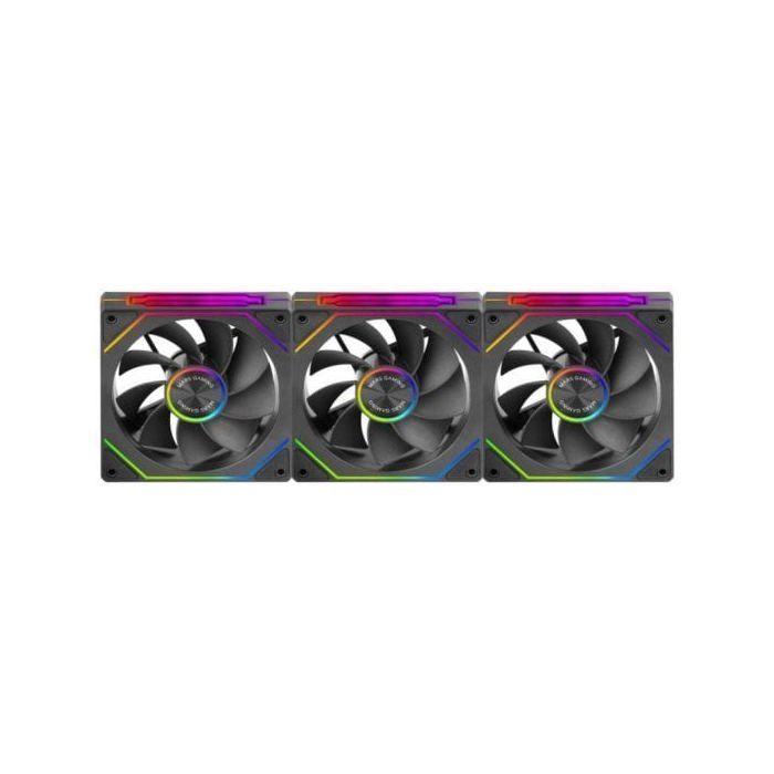 Additional fan Mars Gaming MF-LINKFINITYKIT2R 120mm 1800RPM Infinity Mirror ARGB PWM