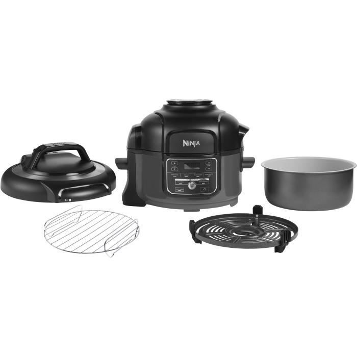 Olla multifunción NINJA - Foodi Mini OP100EU - Capacidad de 4,7 L - 6 programas de cocción - 1460 W