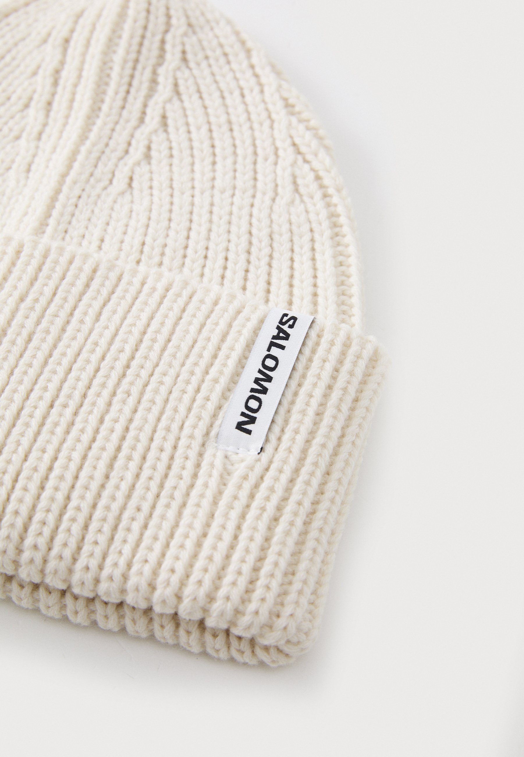 Salomon SNOWBIRD BEANIE UNISEX - Muts - whisper white