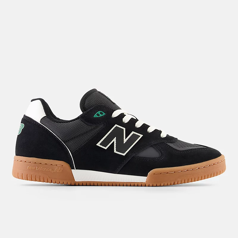 Tênis masculino NB Numeric Tom Knox 600 - Preto com detalhes em branco
