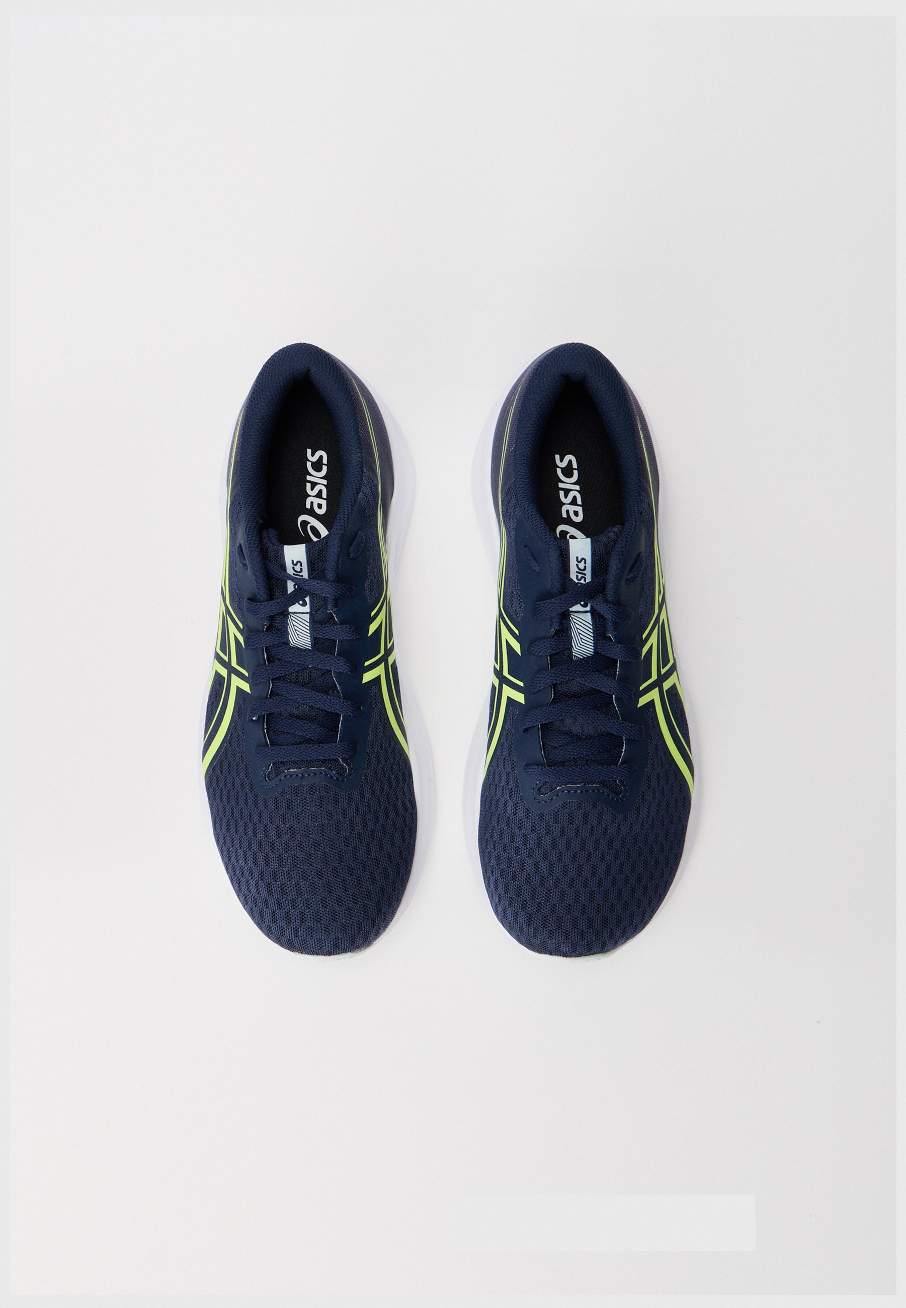 ASICS PATRIOT 14 - Hardloopschoenen voor op de weg - middernacht/helder geel