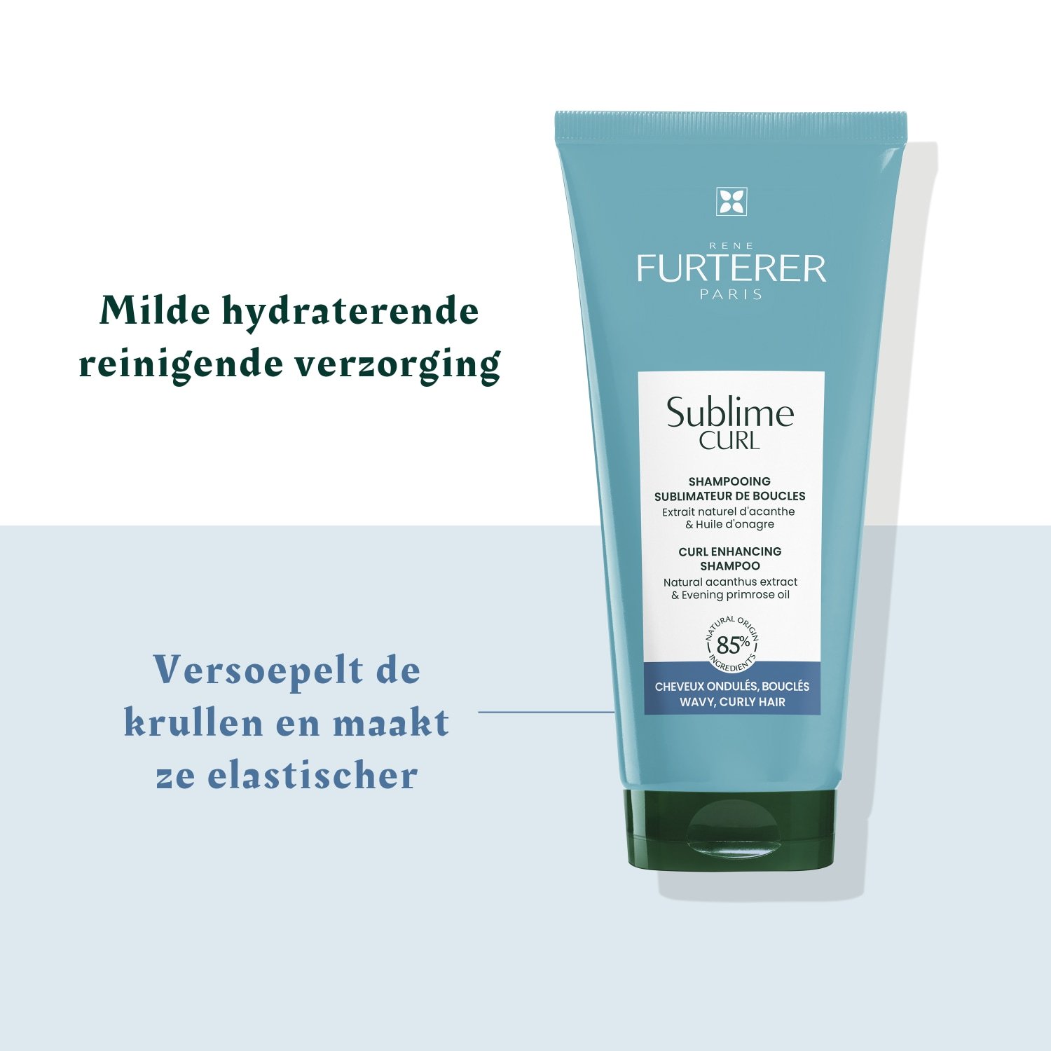 René Furterer Sublime Curl plaukų šampūnas – garbanas stiprinantis šampūnas – 200 ml