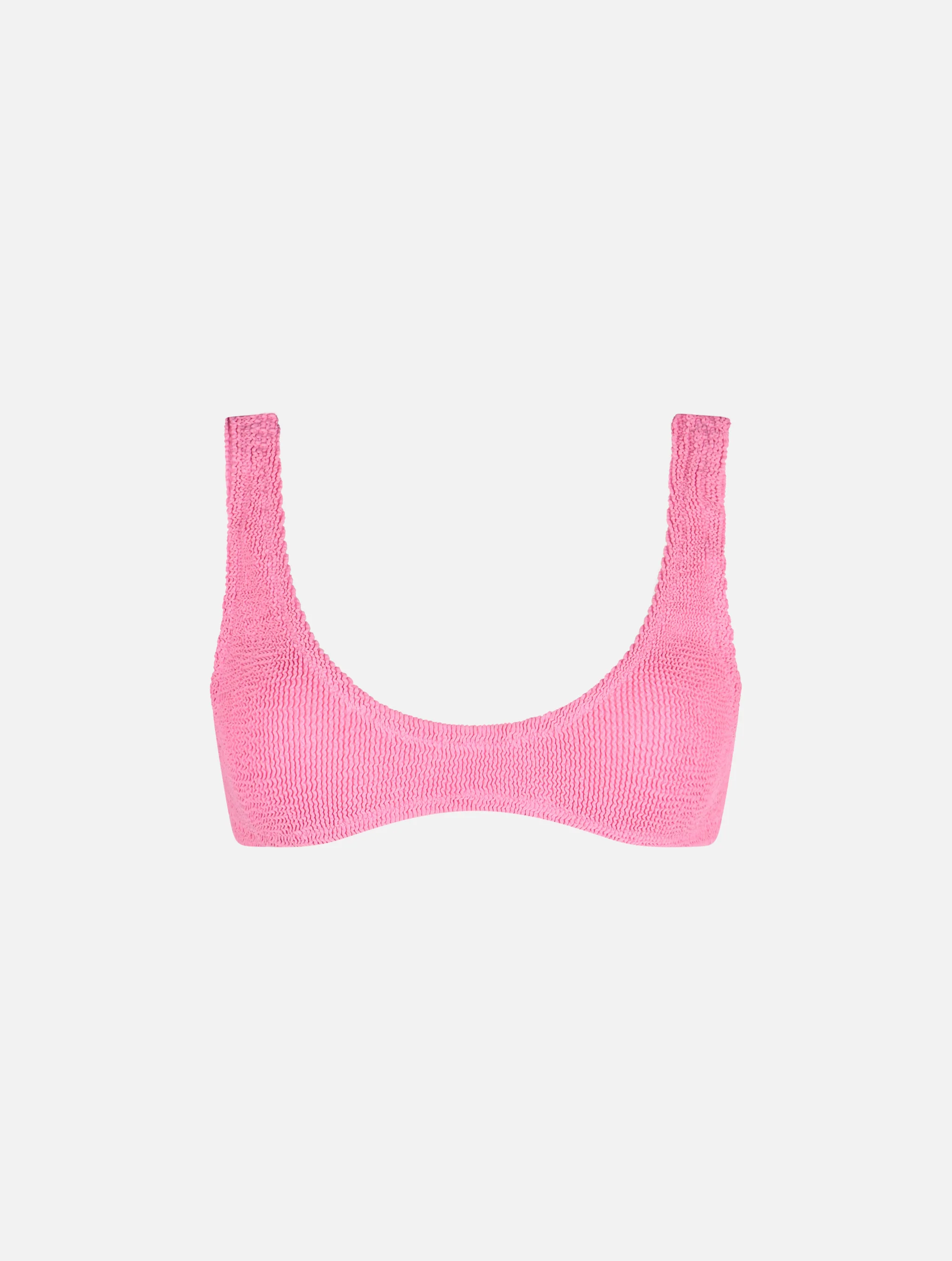 Pamy damesbralette met roze micro-kreukels