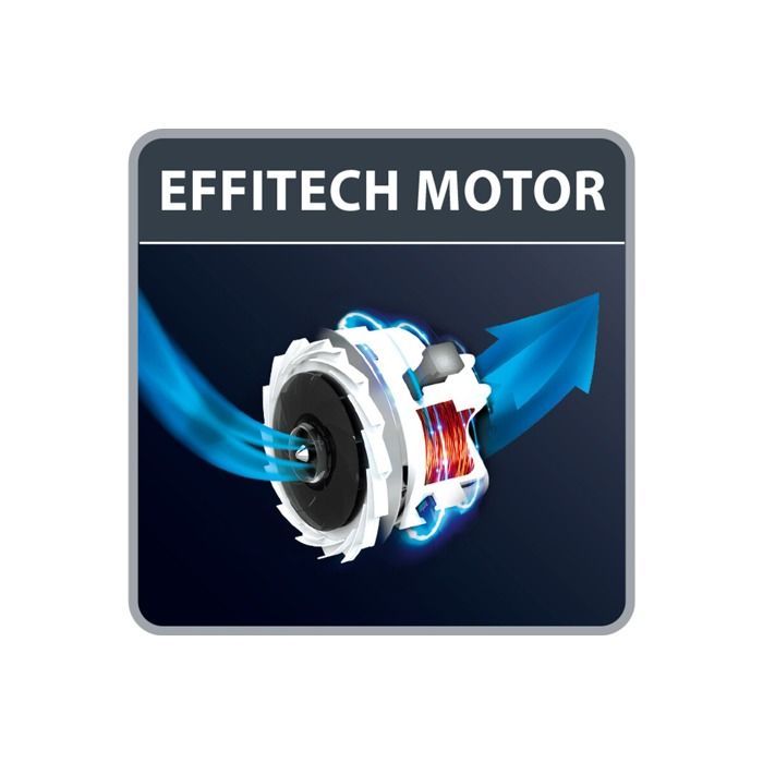 Bagged vacuum cleaner - ROWENTA - Silence Force Effitech RO7471EA - 4.5L - 57dB - POWER AIR