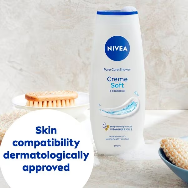 NIVEA Crème Soft kremasti gel za tuširanje<br>500ml - Normalna koža