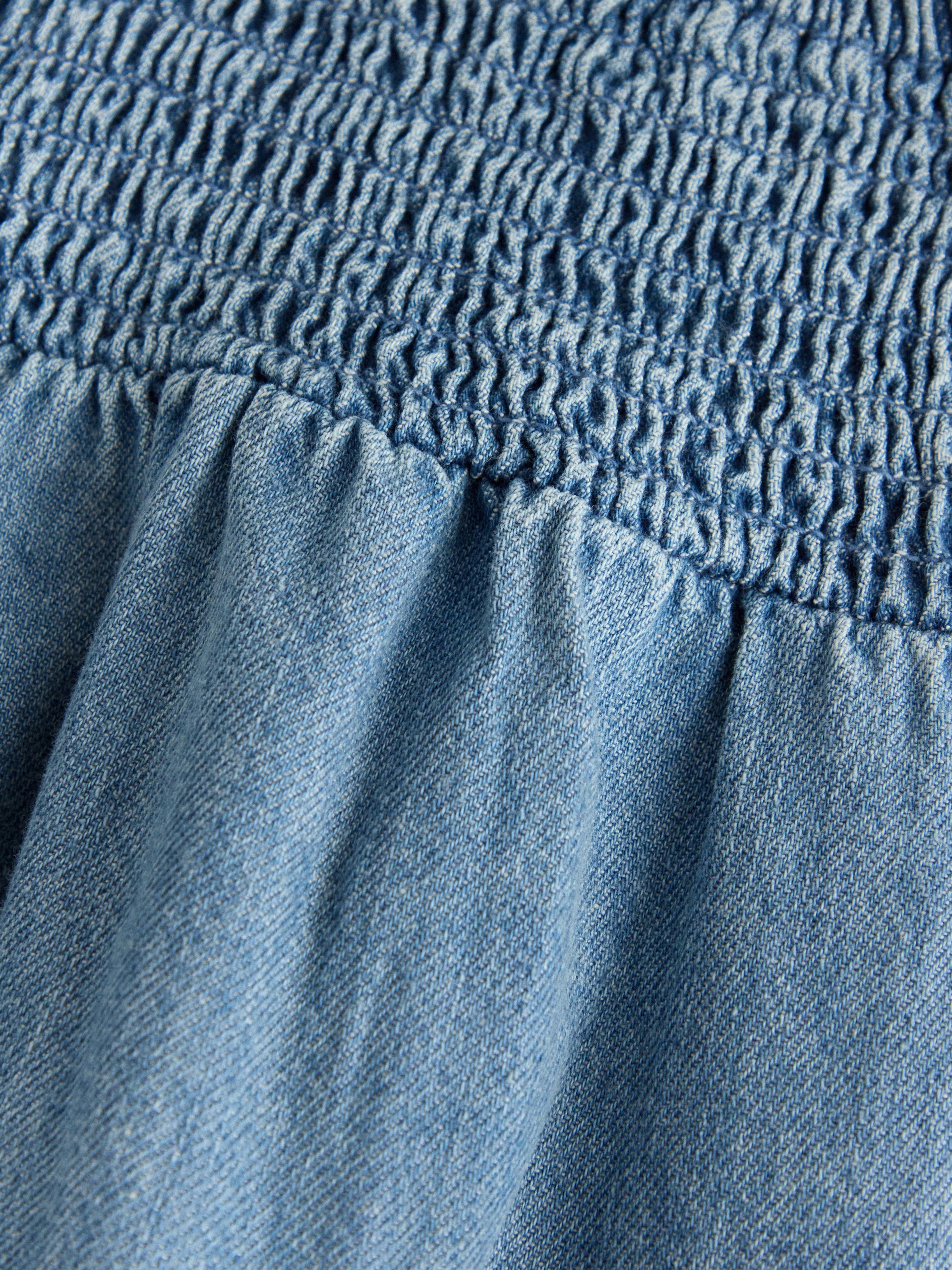 Macacão jeans azul