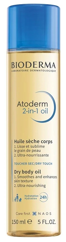 BIODERMA Atoderm 2-in-1 Olie Droge Olie 150 ml