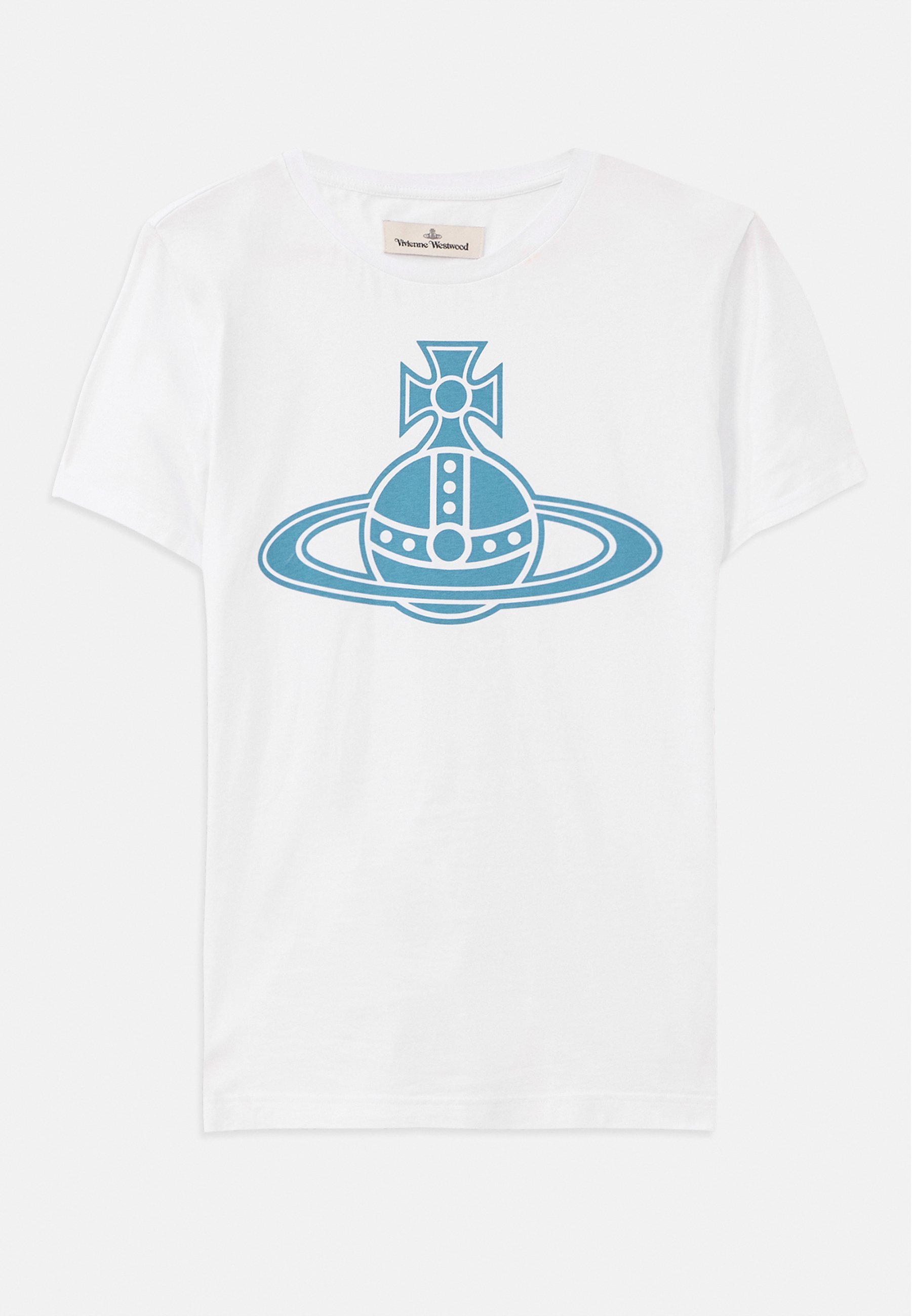 Vivienne Westwood PARIS ORB PERU UNISEX - T-shirt met print - wit