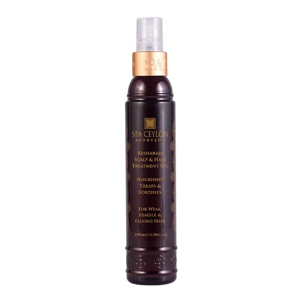 SPA CEYLON Kesharaja - Olio per il trattamento di cuoio capelluto e capelli - 100 ml