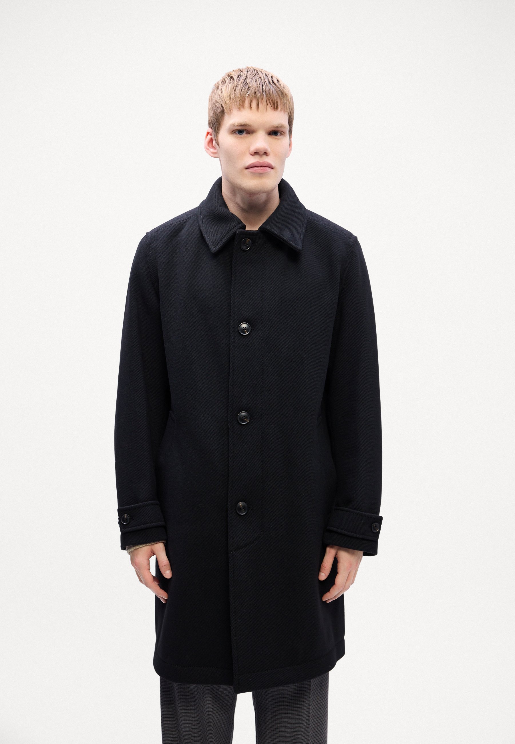 BOSS OCOZIER - Manteau classique - noir