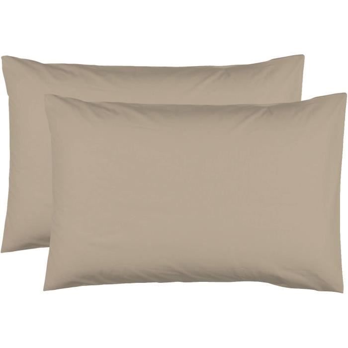 fundas de almohada de 50x75 cm - 100% algodón, 57 hilos - Cordón