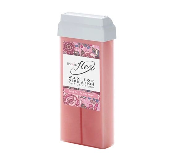 ITALWAX FLEX WOSK DO DEPILACJI W ROLCE ROSE OIL 100ML