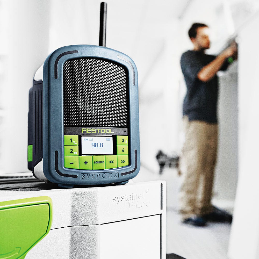 FESTOOL Baustellenradio 10,8/18 V Bluetooth-Schutzhülle BR10AUS 200186