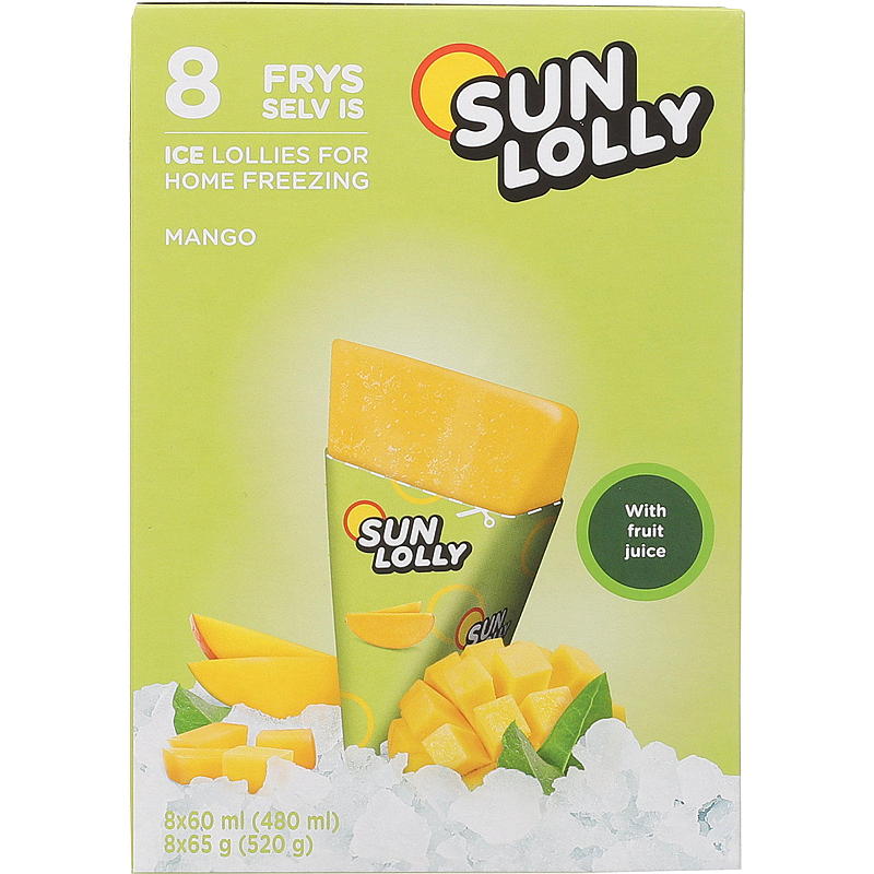 Sun Lolly Sun Lolly 8-pak Mango