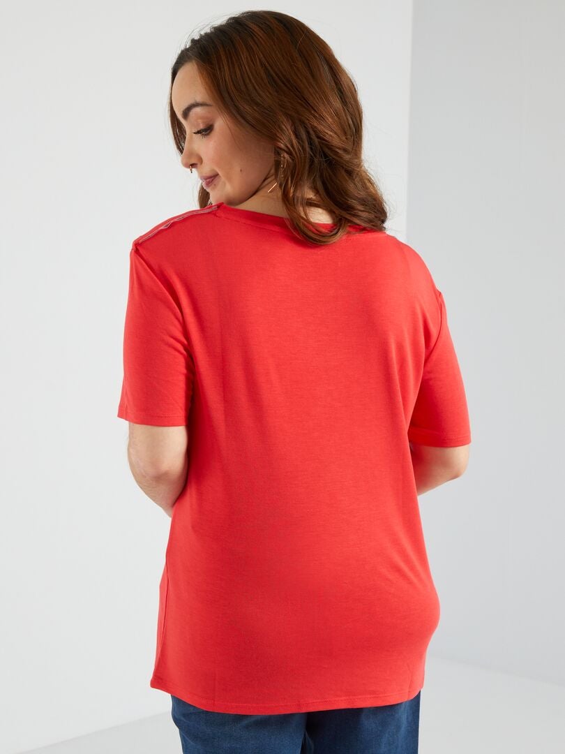 Camiseta Jersey - So Easy - VERMELHA