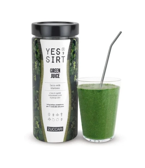 ZUCCARI Yes Sirt Green Juice 280 g Body Weight Balance