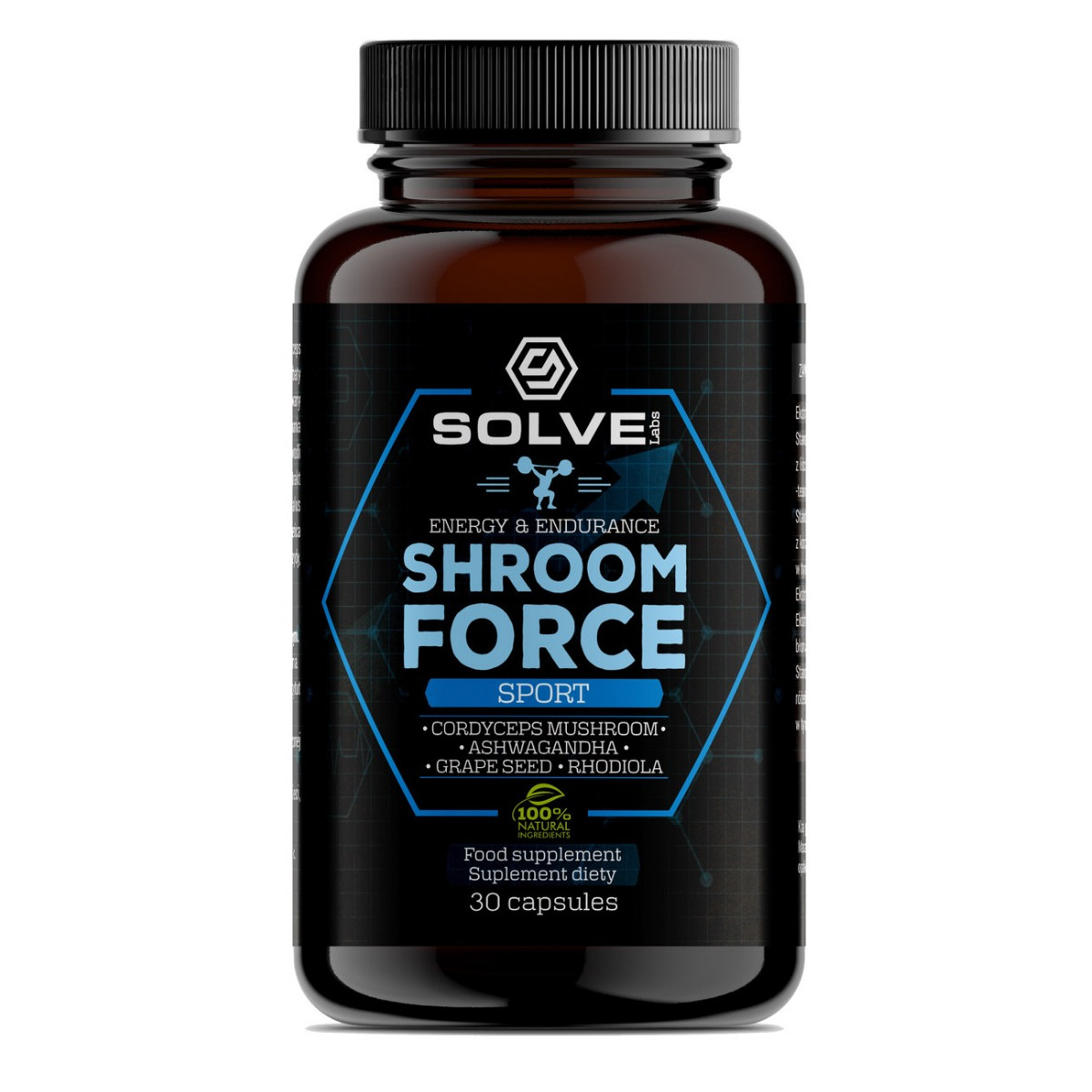 Solve Labs Shroom Force – Cordyceps Sinensis ATP -harjoitusvalmiste