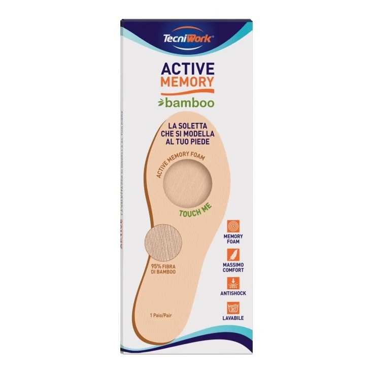 TECNIWORK Active Memory Bamboo 41 Einlegesohle