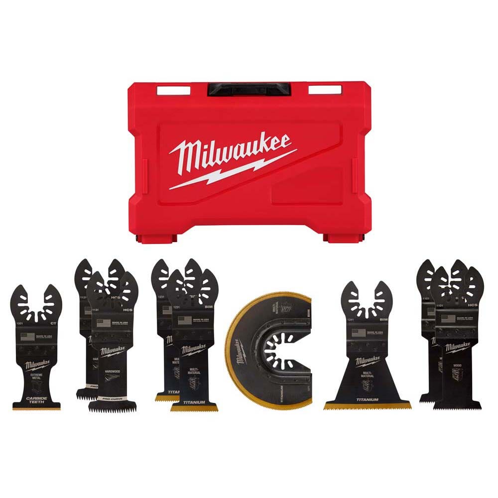 MILWAUKEE OPEN-LOK Multi-Tool Klingenset 9-teilig 49109113