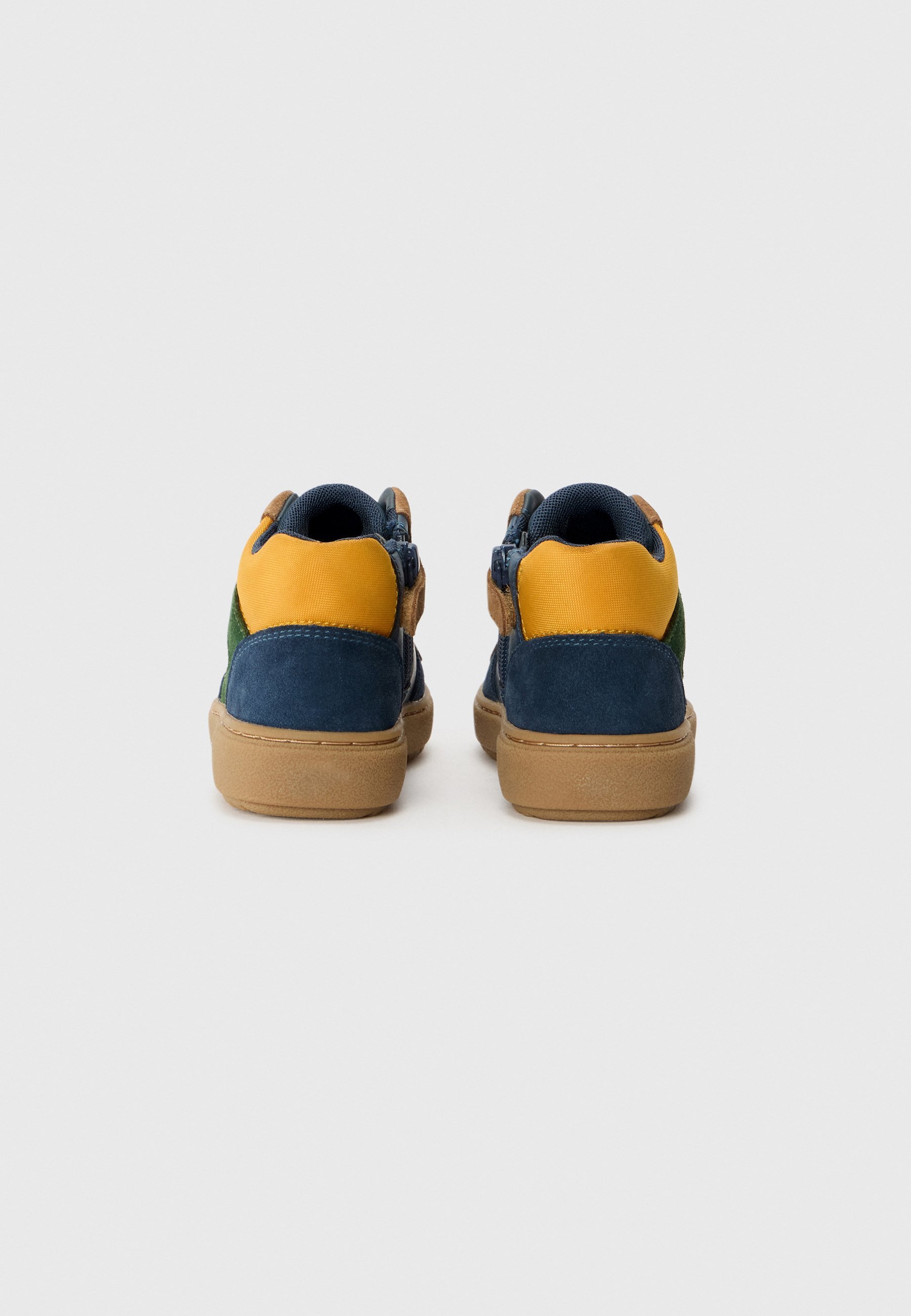 Baskets Geox THELEVEN BOY - bleu marine/vert
