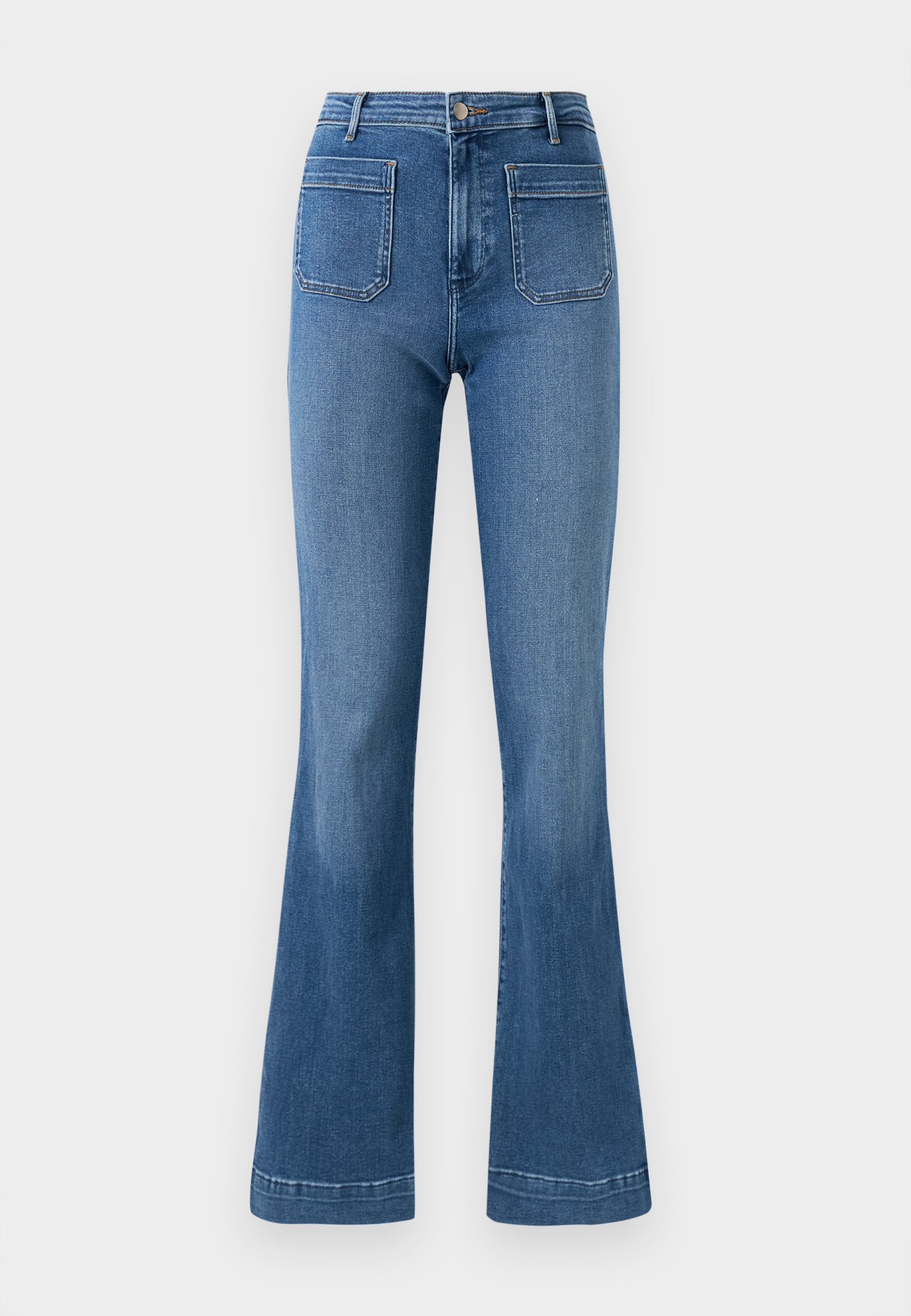 Wrangler FLARE - Jean évasé - bleu