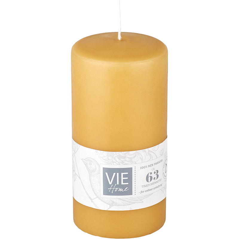 Vie Home Cube-lys 63 timer 6,8x14 cm latte