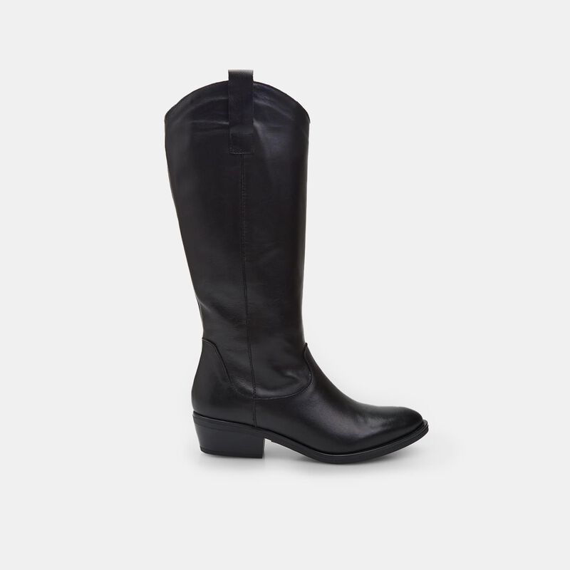 Damskie skórzane buty kowbojskie BATA