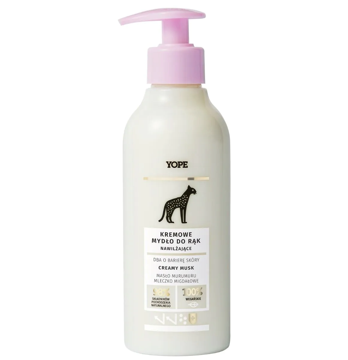 Yope Creamy Musk - kremowe, nawilżające Mydło w płynie 300 ml