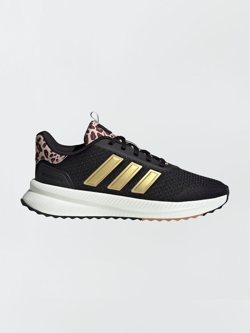 Tênis Adidas com estampa de leopardo - preto