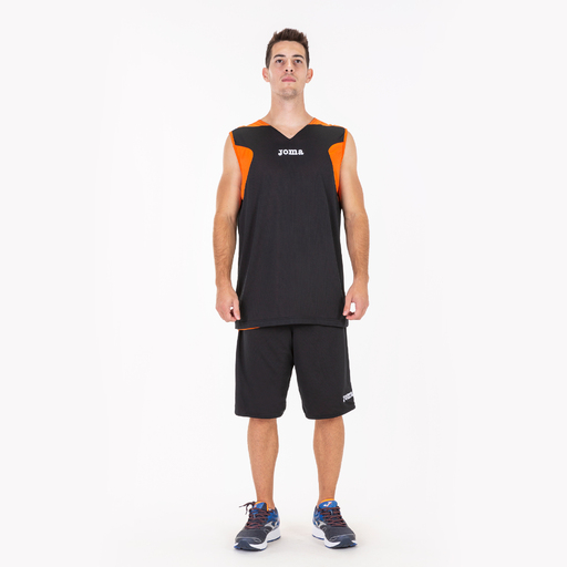 Ensemble réversible Joma orange et noir