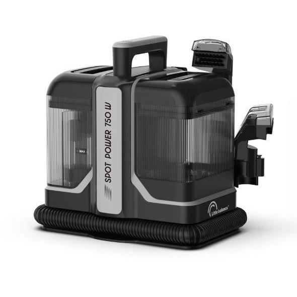 Quitamanchas - LITTLE BALANCE - Spot Power 750 - 15000 Pa - 1.6 L - Muestra de limpieza - Negro