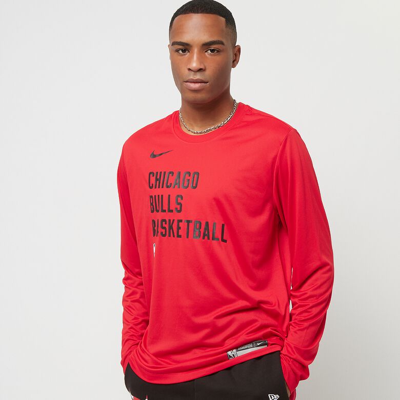 Maglietta a maniche lunghe NBA Chicago Bulls Dri-Fit Essential Print